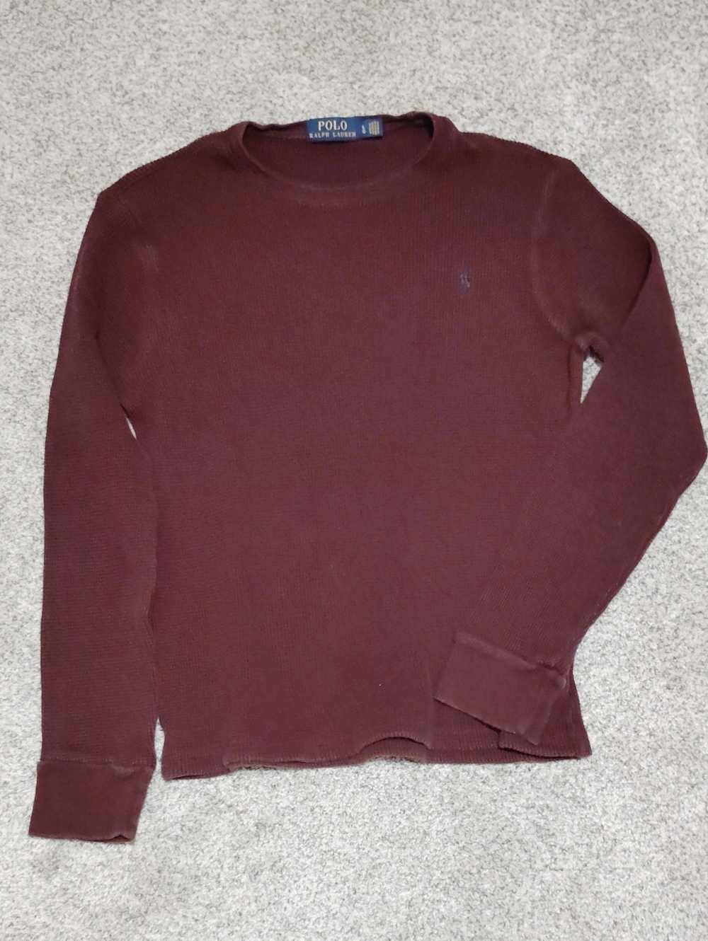 Polo by Ralph Lauren Men's Crewneck Sweater - Wine